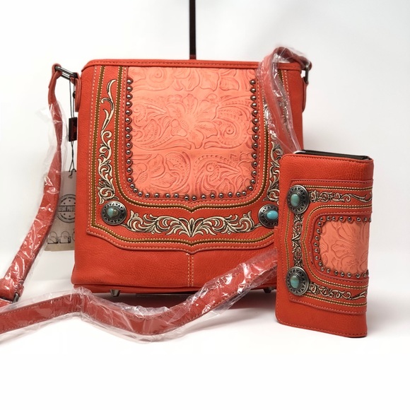 Montana West Handbags - American Bling Concealed Carry Crossbody+ Wallet